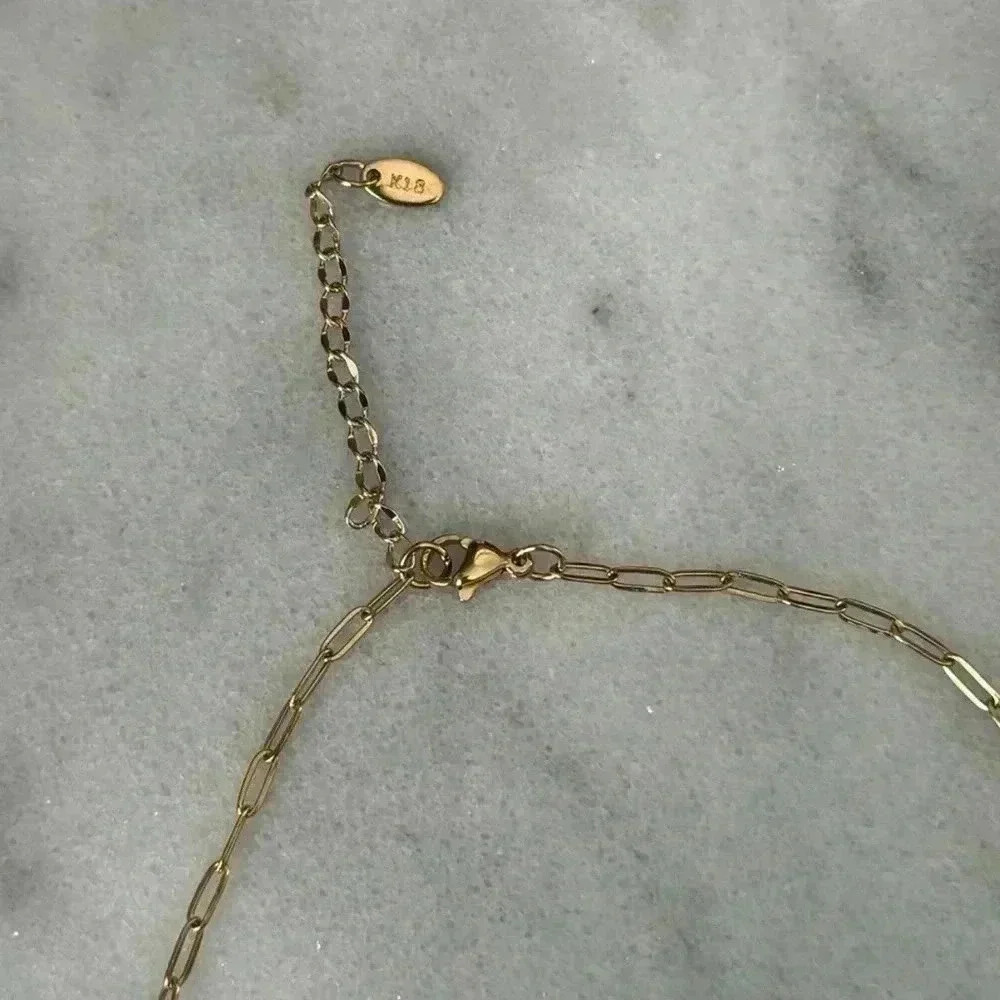 Gold Chain Crystal Horse Bit Chunky Necklace 

Brand New - Picture 4 of 5